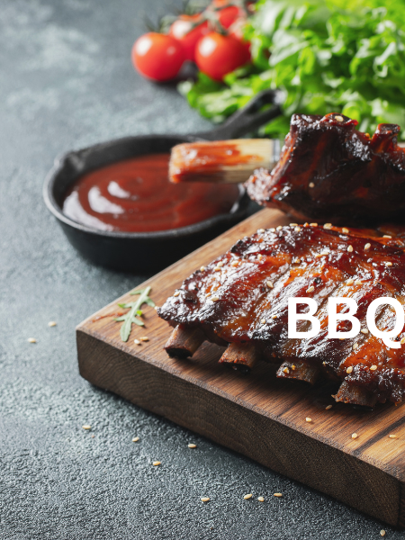 Grilled Beef Back Ribs β "Grilled beef back ribs with a crispy, caramelized crust and tender meat, served with barbecue sauce." Smoking Beef Back Ribs β "Beef back ribs smoking on a pellet grill, cooking low and slow for a perfect tender texture." Slow-Cooked Beef Back Ribs β "Tender, fall-off-the-bone beef back ribs slow-cooked with herbs and beef broth, ready to serve." Beef Back Ribs with Sides β "Plate of beef back ribs served with classic sides like macaroni and cheese, coleslaw, and grilled vegetables." Close-Up of Beef Back Ribs β "Close-up view of beef back ribs with juicy meat, showcasing the marbled fat and perfect grill marks."