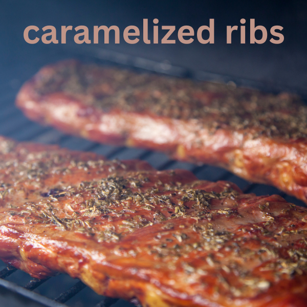 A close-up of fall-off-the-bone BBQ baby back ribs brushed with caramelized BBQ sauce, served on a rustic wooden platter. A pot of homemade BBQ sauce bubbling on a stovetop, with a whisk resting inside. Seasoned baby back ribs wrapped tightly in aluminum foil, ready for slow cooking. A plate of smoky and saucy ribs garnished with fresh lime slices and a side of coleslaw. Ingredients for the BBQ sauce, including ketchup, brown sugar, apple cider vinegar, and spices, arranged neatly on a kitchen counter.
