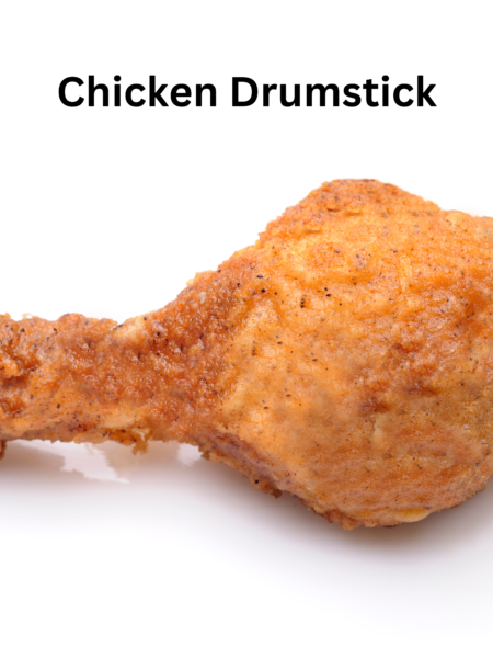 Crispy and golden-brown chicken drumsticks served on a plate, garnished with fresh parsley for a delicious presentation